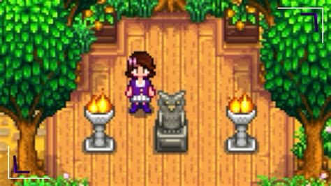 Owl statue stardew valley - Nov 29, 2022 · I can hear an owl hooting, where is it coming from. Strange! Who put this stone owl statue at my farm, looks like a fine decoration for my house.Stardew Vall... 